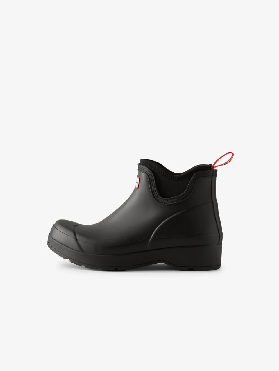 HUNTER Stivaletti Play Chelsea in Neoprene e Gonna Nero