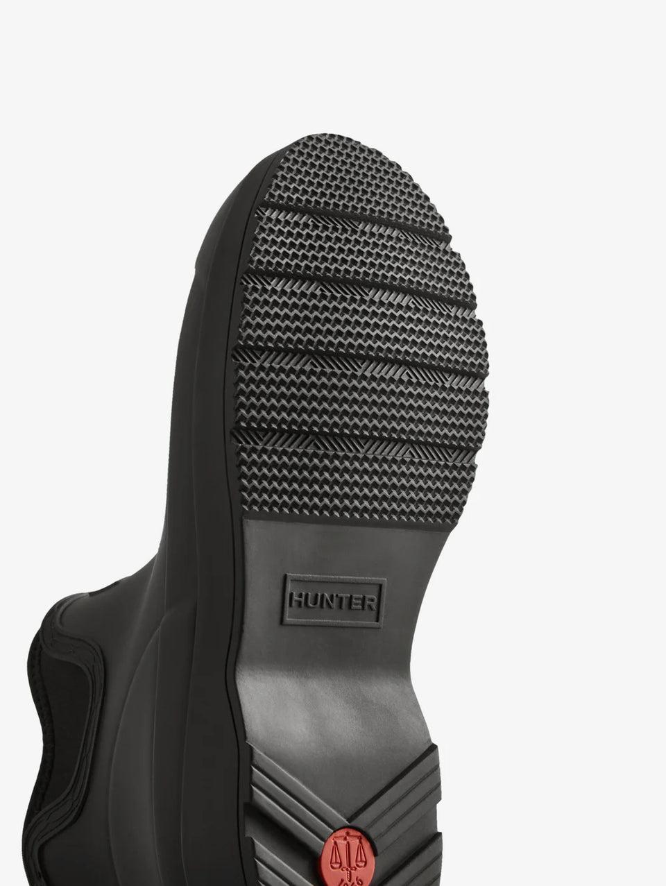 HUNTER Stivaletti Play Chelsea in Neoprene e Gonna Nero Smaltimento dello stoccaggio
