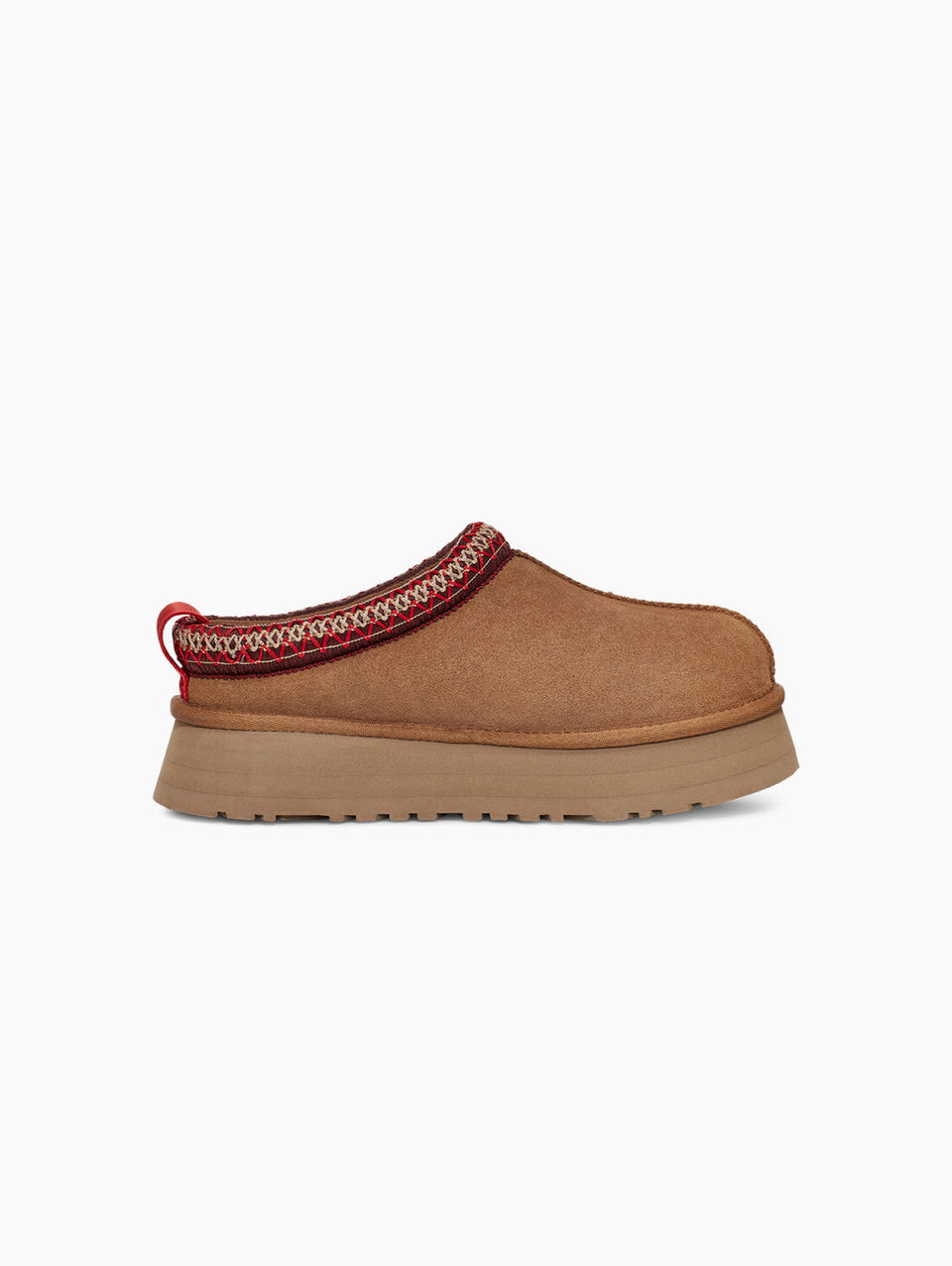 UGG Ciabatte con Plateau Tazz Castagna Offerta temporanea