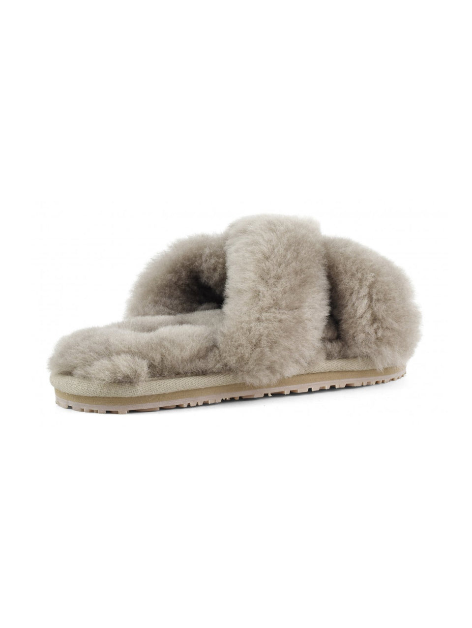 MOU Slippers in Montone Incrociato Grigio Lightning offer