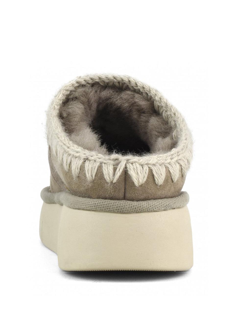 MOU Pantofole Bounce Clog Metal Logo Grigio Bestseller