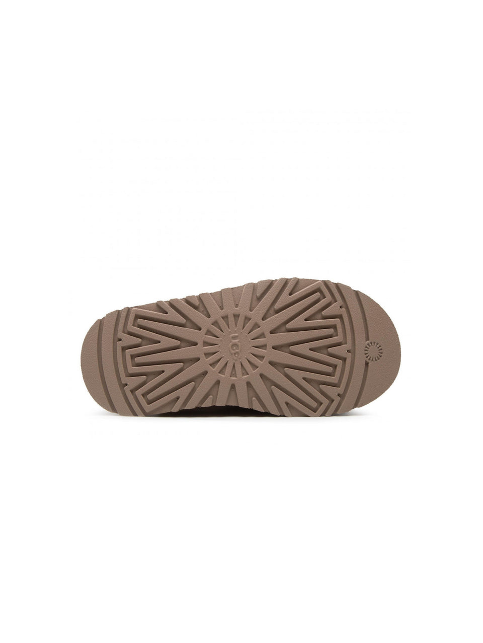UGG Ciabatte con Elastico in Montone Castagna Liquidazione