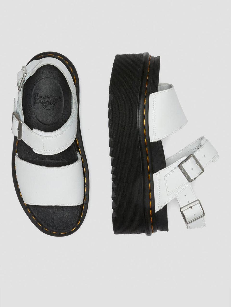 DR. MARTENS Sandali Platform Voss Quad Bianco Ultimi tre giorni