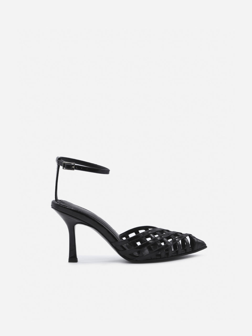 ALDO CASTAGNA Sandali in Pelle Intrecciata Nero ACQUISTA ORA