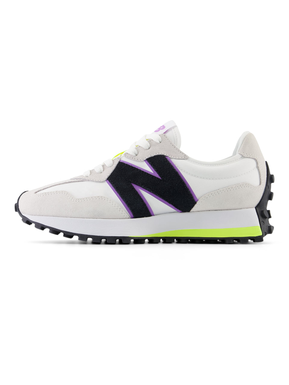 NEW BALANCE Sneakers Retrò 327 Bianco/Giallo/Rosa 50% di sconto per tempo limitato
