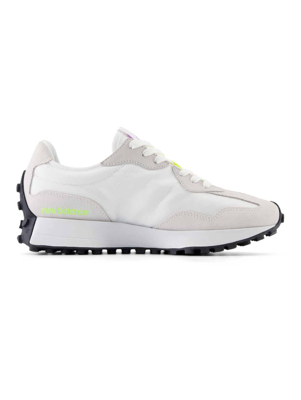NEW BALANCE Sneakers Retrò 327 Bianco/Giallo/Rosa 50% di sconto per tempo limitato