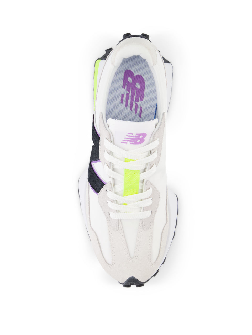 NEW BALANCE Sneakers Retrò 327 Bianco/Giallo/Rosa 50% di sconto per tempo limitato