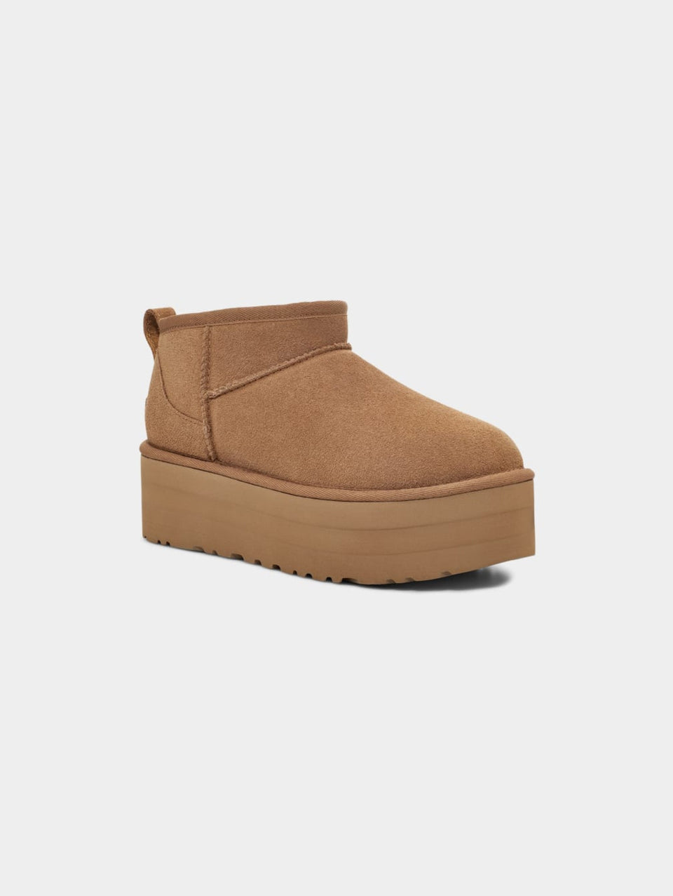 UGG Stivaletti con Plateau Ultra Mini Platform Castagna Pezzi Unici