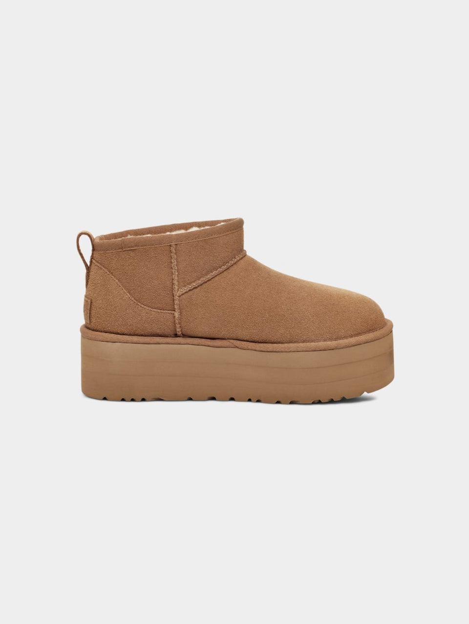 UGG Stivaletti con Plateau Ultra Mini Platform Castagna Pezzi Unici