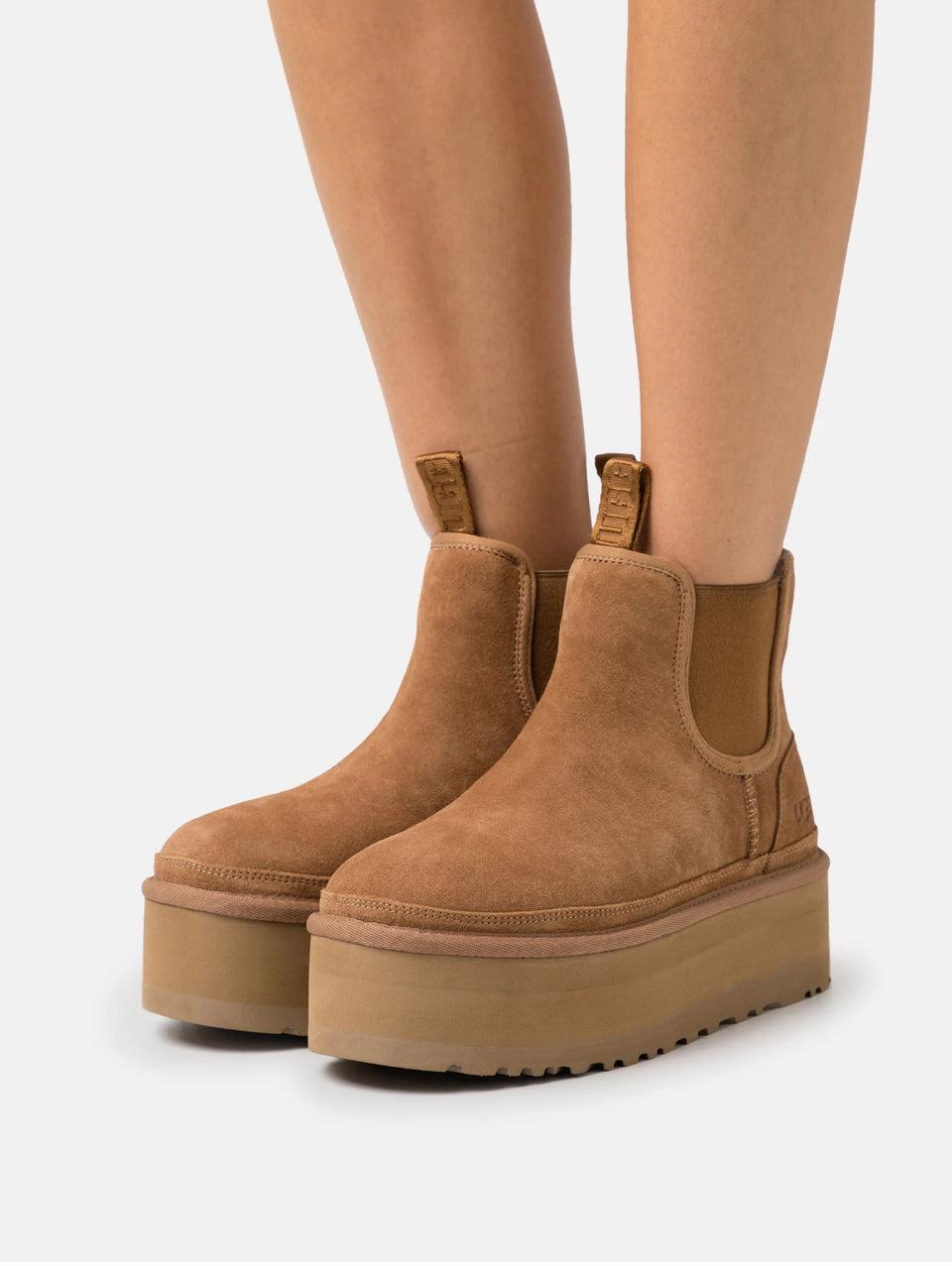 UGG Stivaletti Chelsea con Platform Castagna Acquista Ora