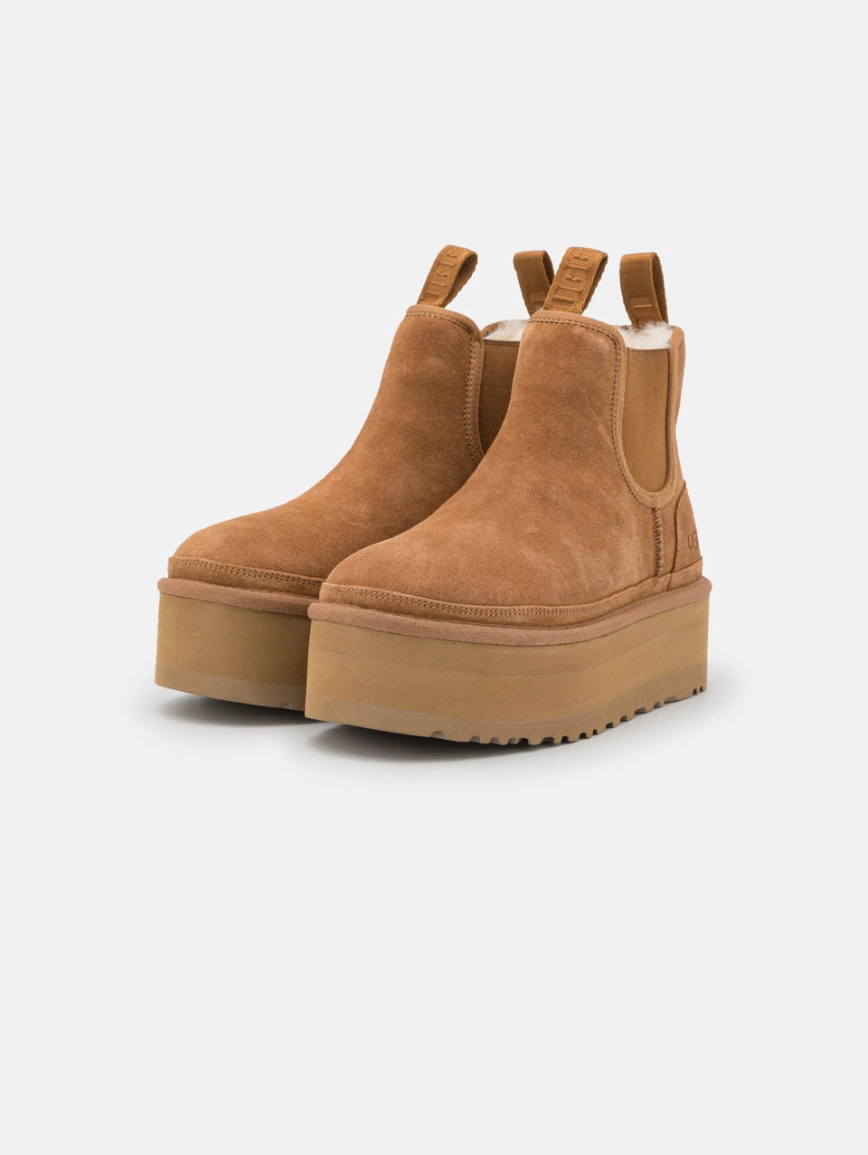 UGG Stivaletti Chelsea con Platform Castagna Acquista Ora