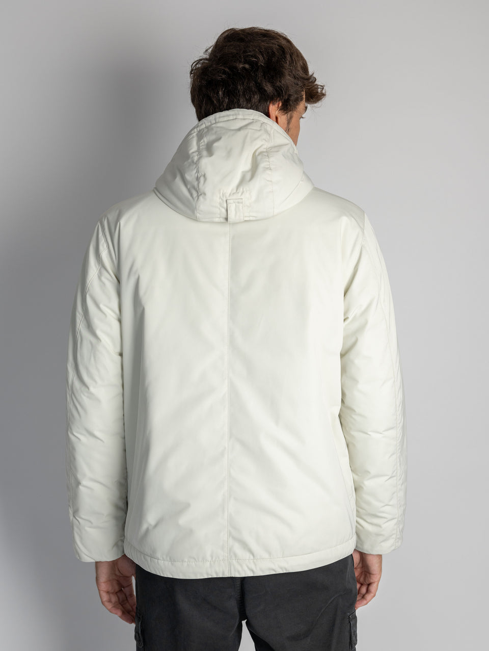 STONE ISLAND Piumino in Micro Twill con Imbottitura Stucco I Più Venduti