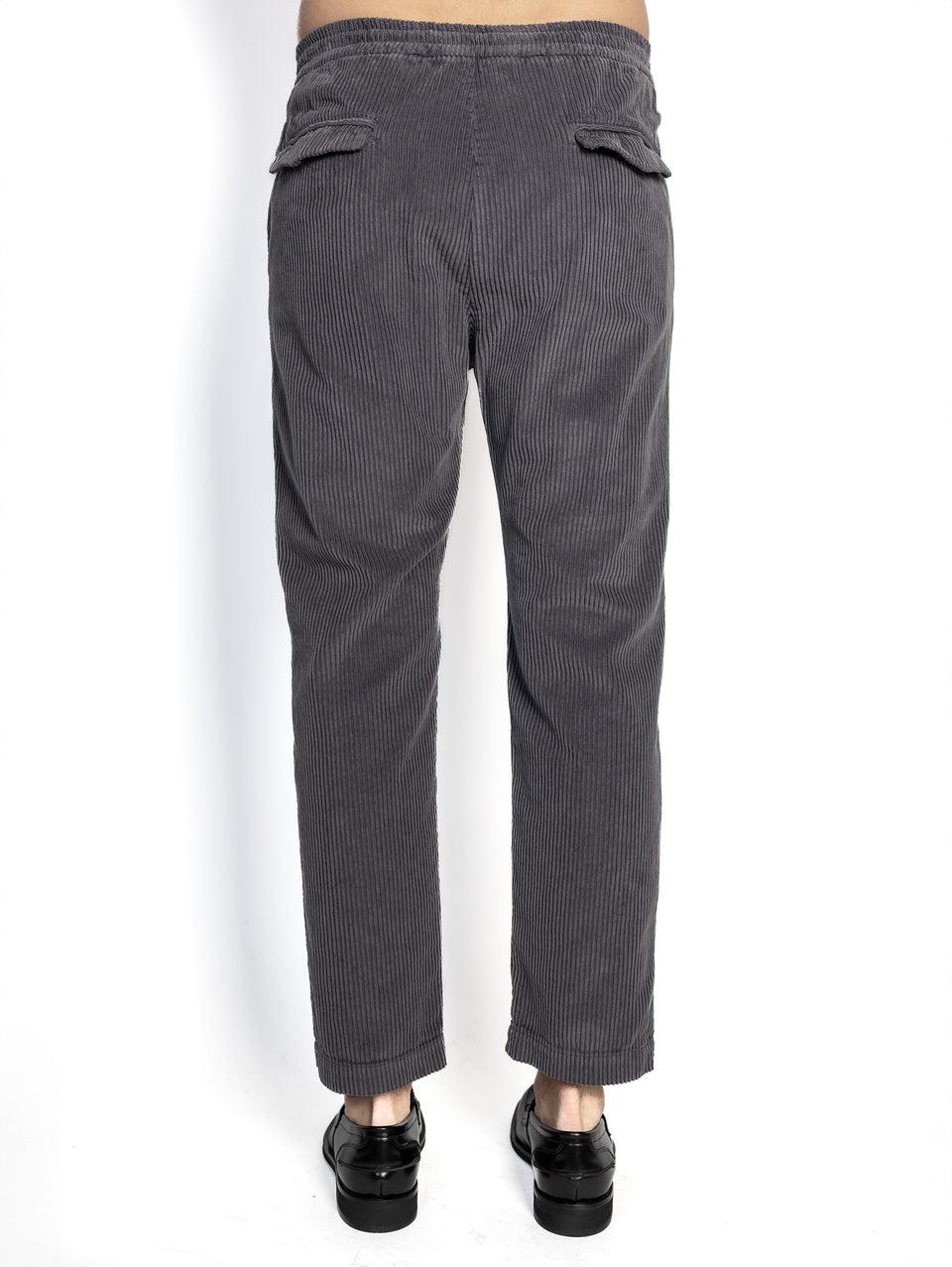 BARENA VENEZIA Pantaloni Jogger in Velluto Malva Spedizione gratuita