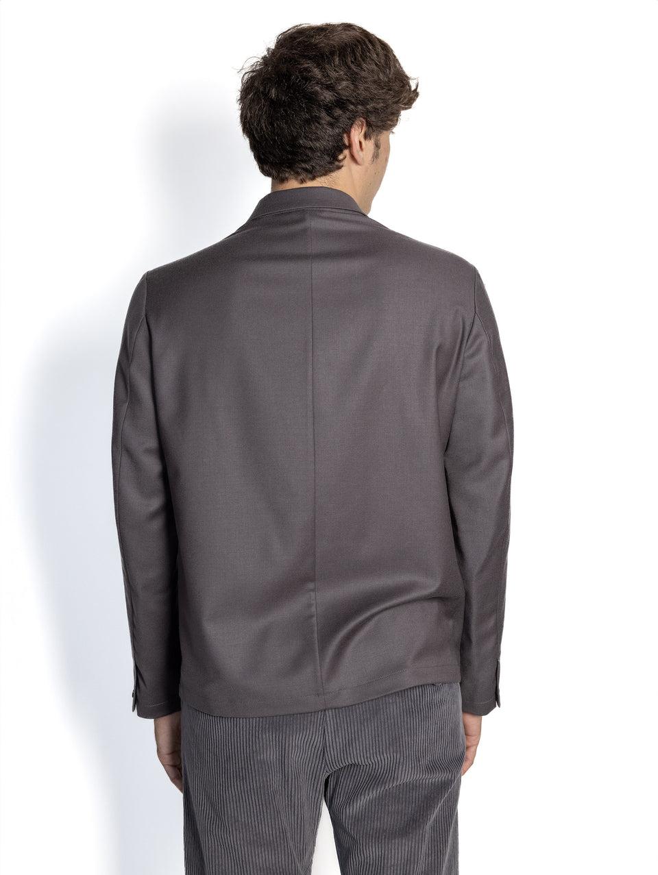 BARENA VENEZIA Overshirt in Flanella Malva Negozio online di fabbrica
