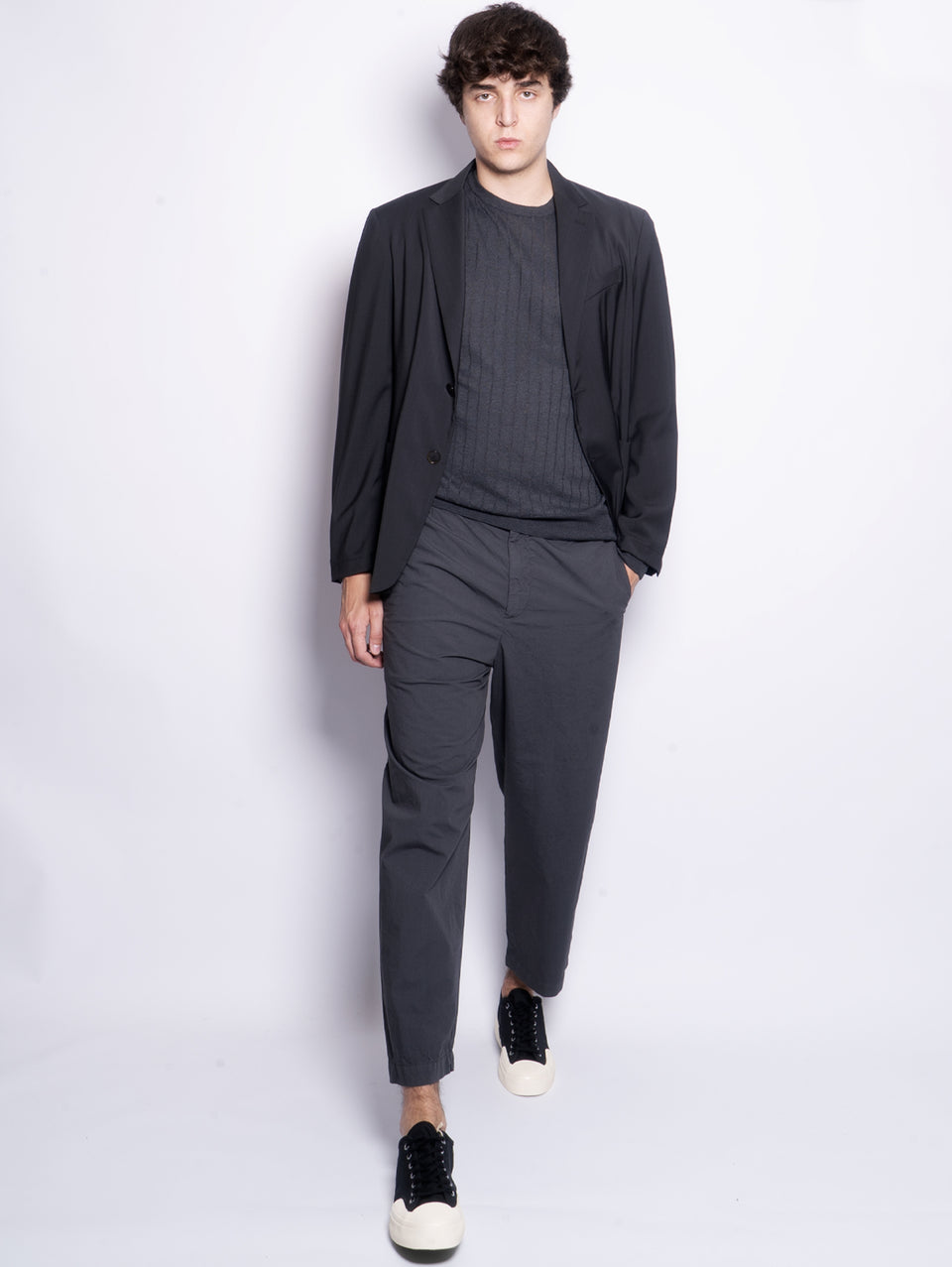 BARENA VENEZIA Giacca Borgo in Fresco Lana Piombo Cyber Monday