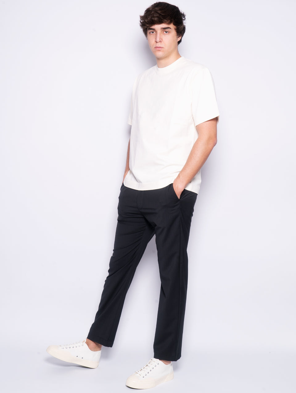BARENA VENEZIA Pantalone Jogger in Lana Tosador Piombo Offerta natalizia