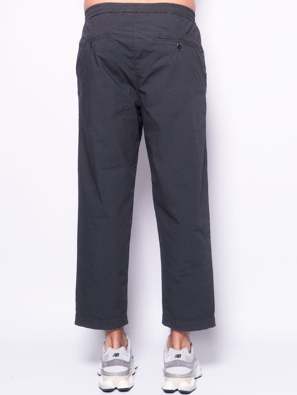 BARENA VENEZIA Pantaloni Jogger Relaxed in Cotone Ameo Piombo Offerta Pasqua