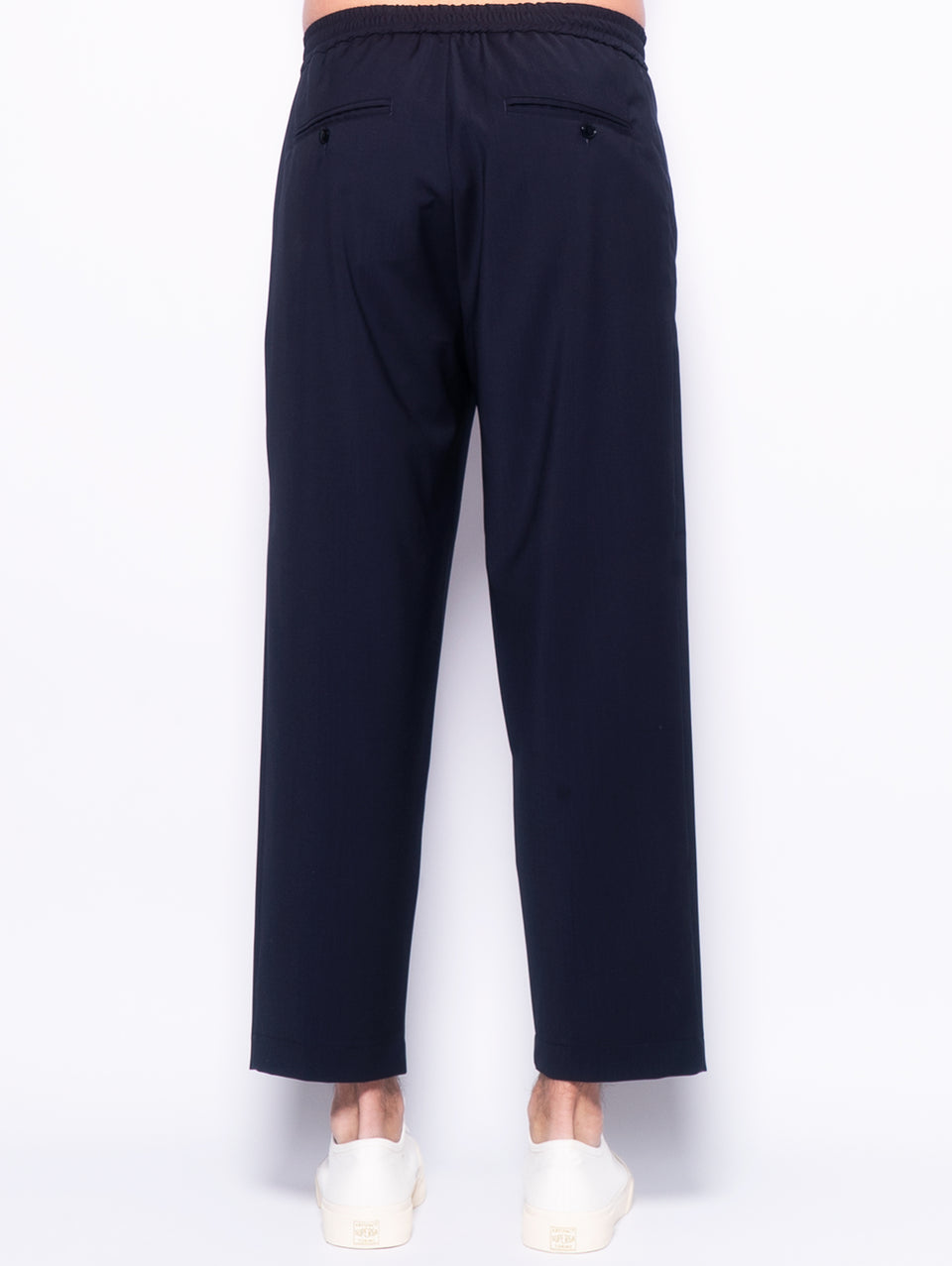 BARENA VENEZIA Pantaloni Jogger Relaxed Lana Ameo Blu Offerta per la Festa della Mamma