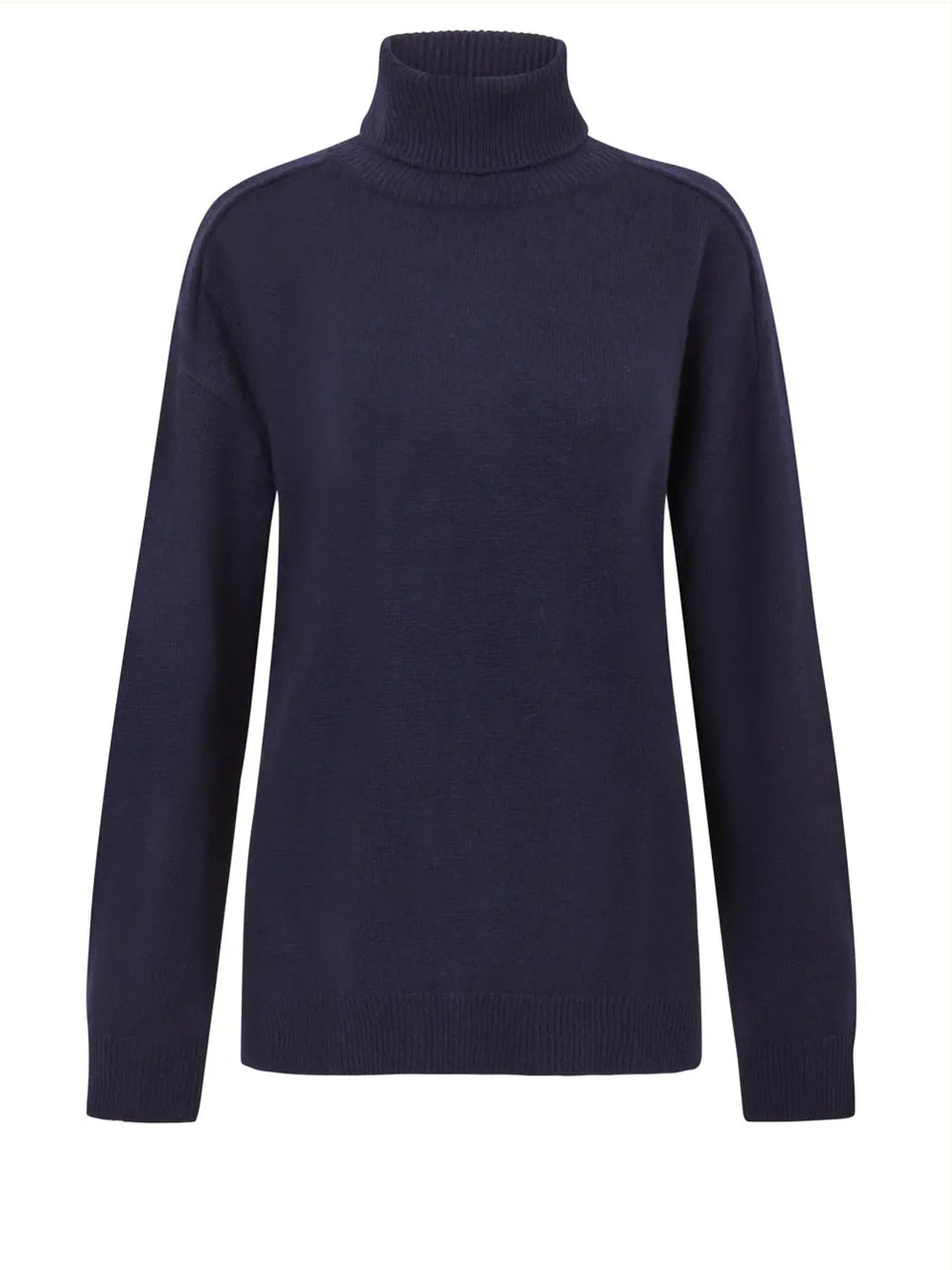 P.A.R.O.S.H. Maglia Collo Alto in Lana Blu Enormi sconti