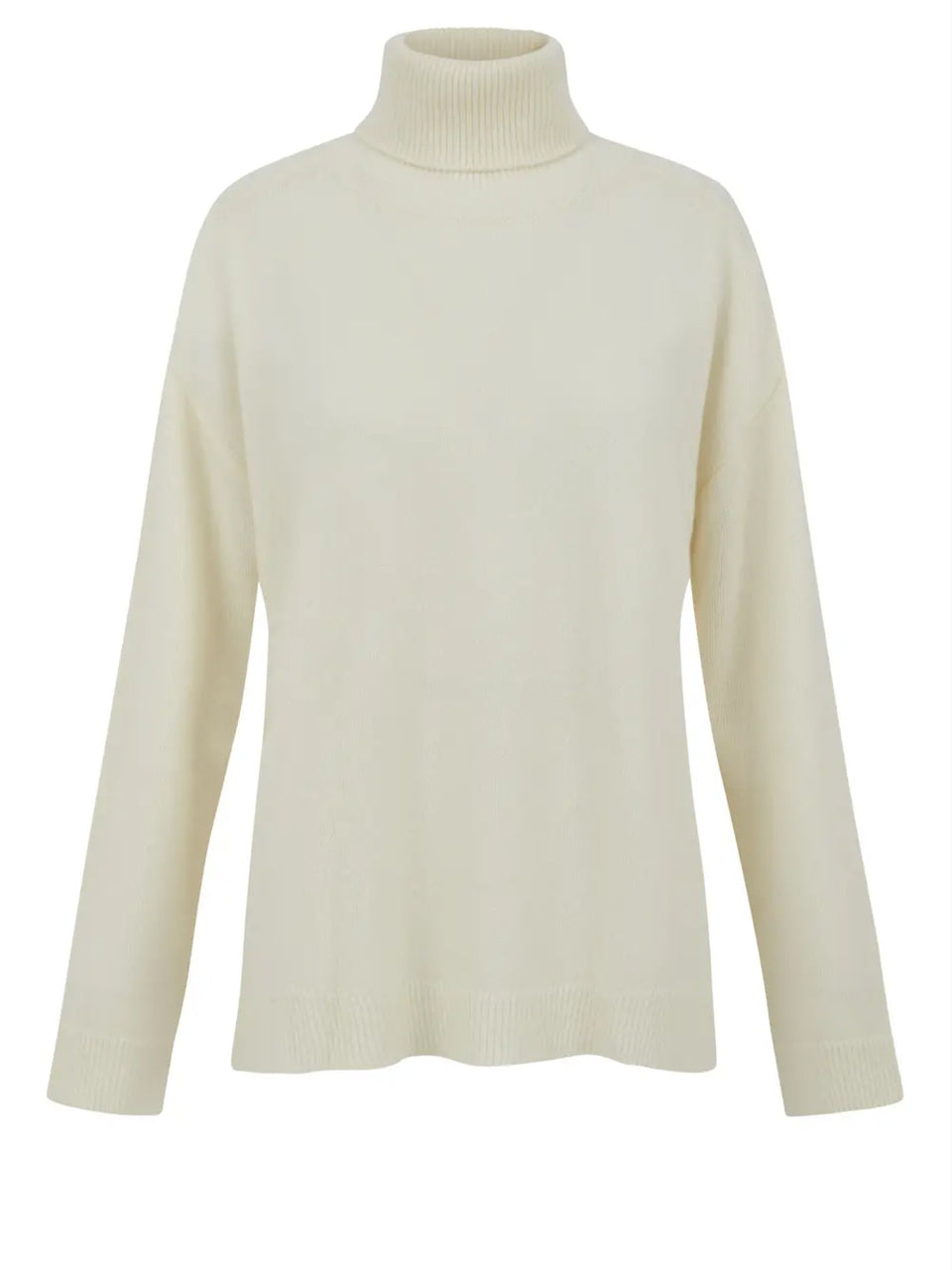 P.A.R.O.S.H. Maglia Collo Alto in Lana Panna 50% di sconto con spedizione gratuita