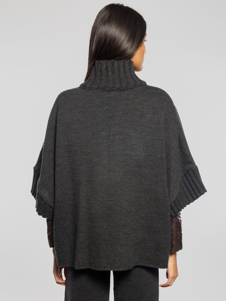 P.A.R.O.S.H. Mantella in Pelle con Piumino Removibile Testa di Moro 50% di sconto per tempo limitato