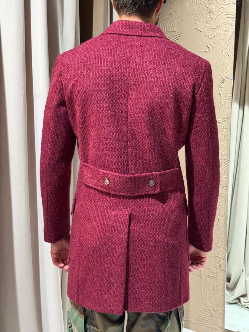 Underground Couture Cappotto Langella Bordeaux Vendita Economica