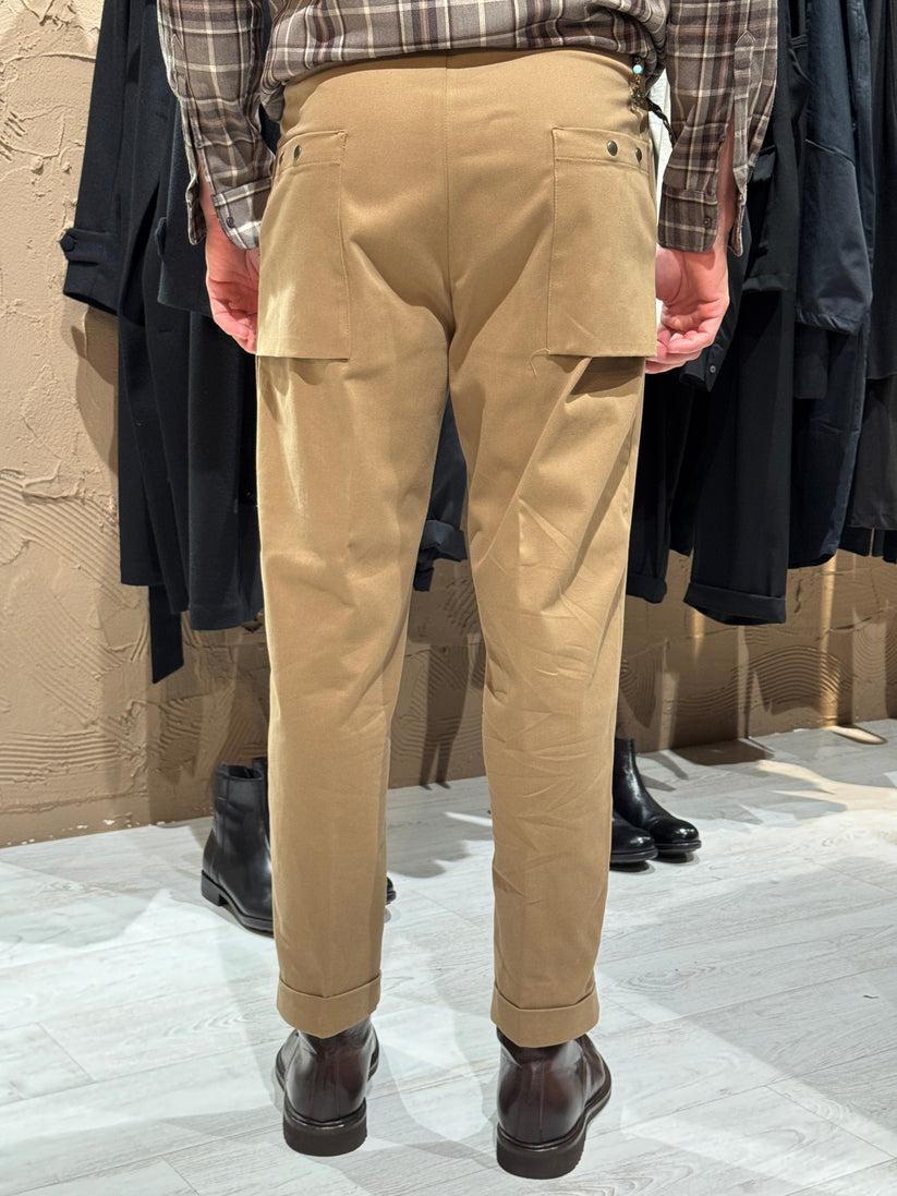Underground Couture Pantalone biscotto Telacruda Saldi Di Fabbrica