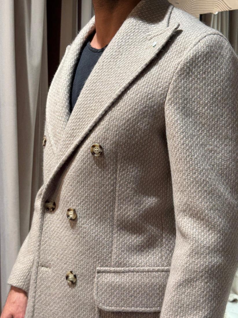 Underground Couture Cappotto Langella Beige Fino Al -60%