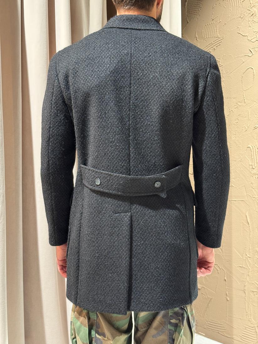 Underground Couture Cappotto Langella Nero In Saldo