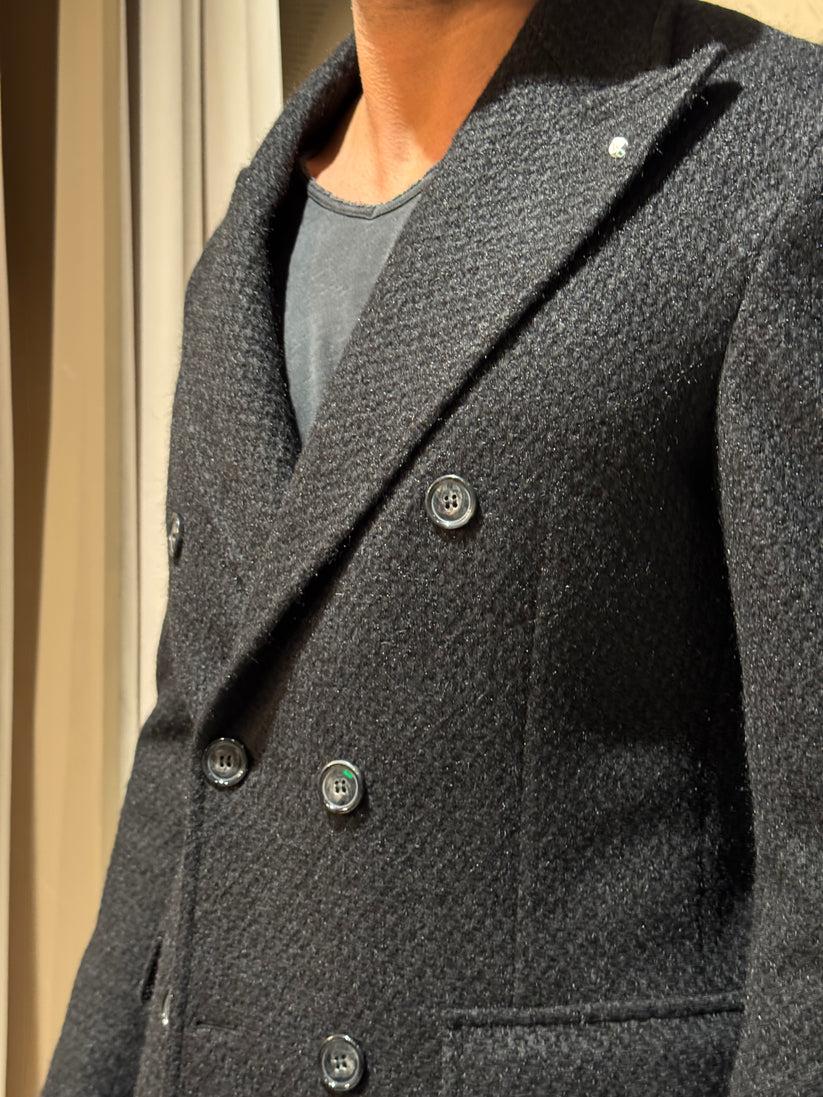 Underground Couture Cappotto Langella Nero In Saldo