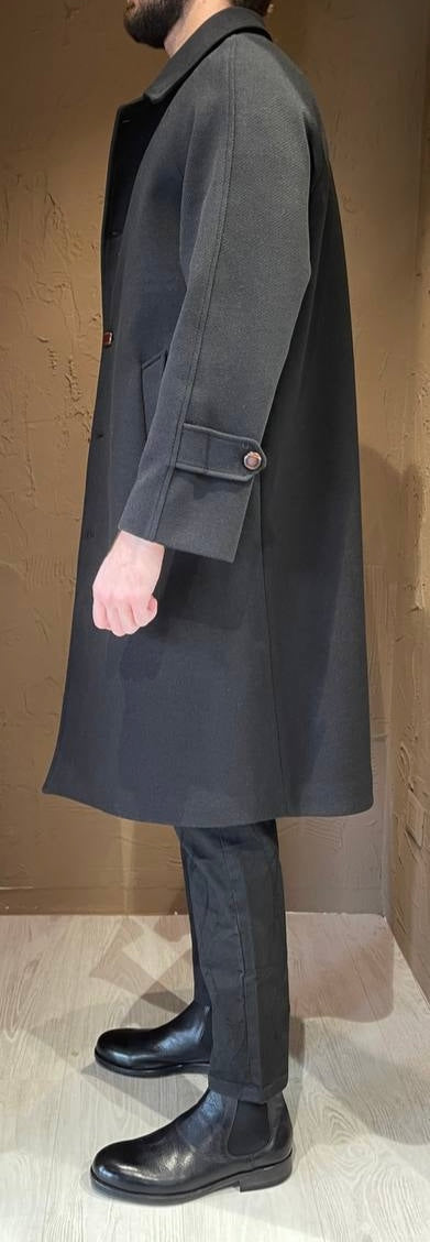 Underground Couture Cappotto Bottone Cuoio Qualità