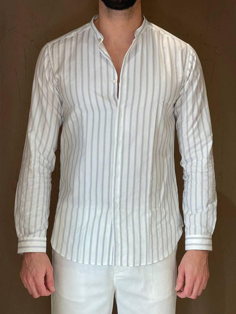 Underground Couture Camicia Liberty Rigata In Linea