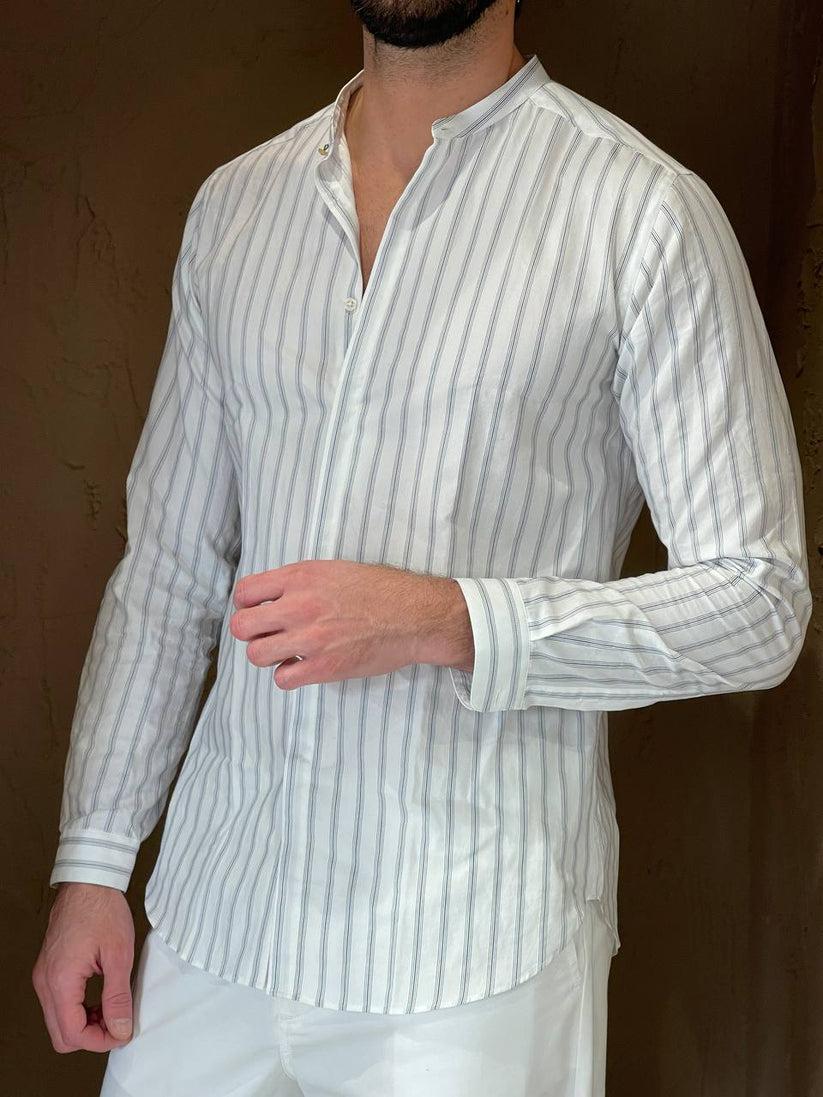 Underground Couture Camicia Liberty Rigata In Linea