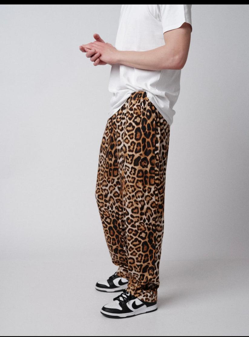 Underground Couture Pantalone Animalier Tencel Sottocosto