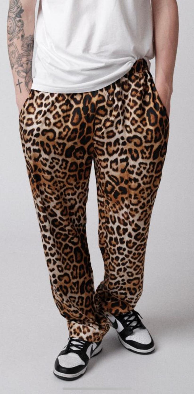 Underground Couture Pantalone Animalier Tencel Sottocosto