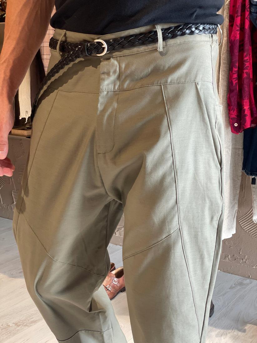 Underground Couture Pantalone Franky Verde Presa
