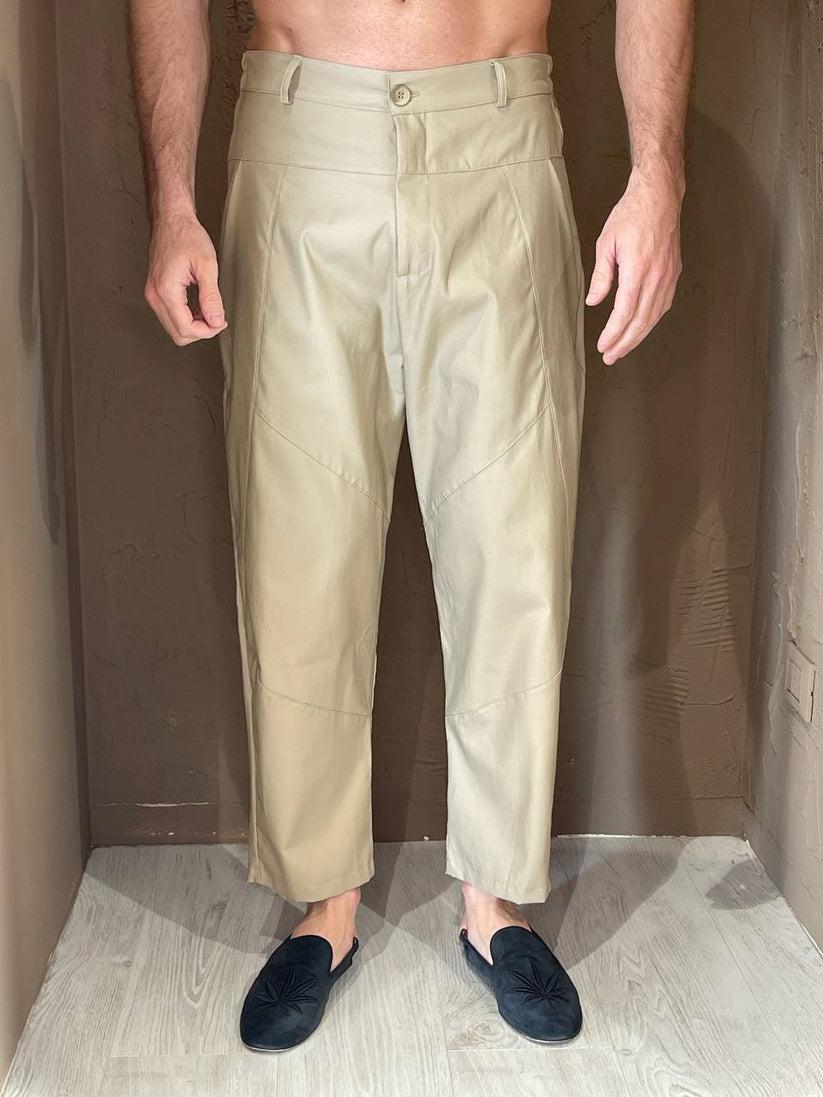 Underground Couture Pantalone Franky Beige Sconto
