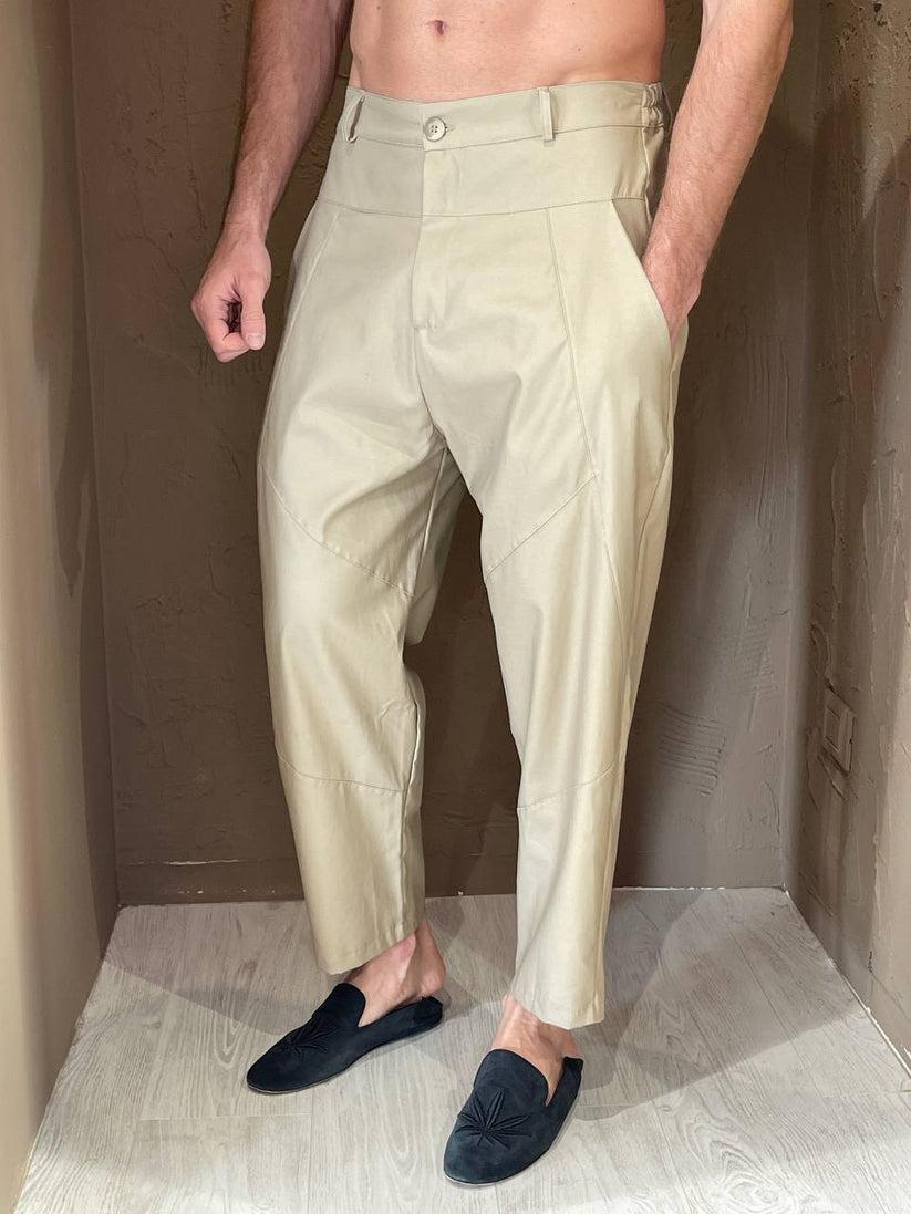 Underground Couture Pantalone Franky Beige Sconto
