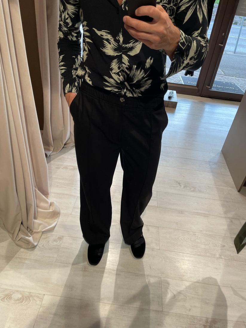 Underground Couture Pantalone Nero Ampio Outlet