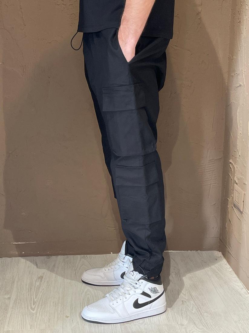 Underground Couture Pantalone Tasconato Nero Offerta speciale della fabbrica