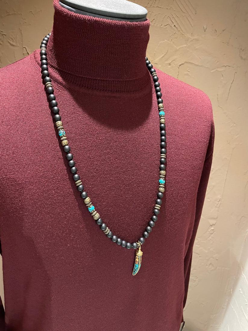 Underground Couture Collana Onice Turchese Saldi Di Fabbrica