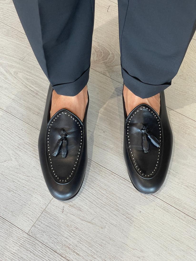 Underground Couture Mocassino Nero Bochiette MB Affare Del Giorno