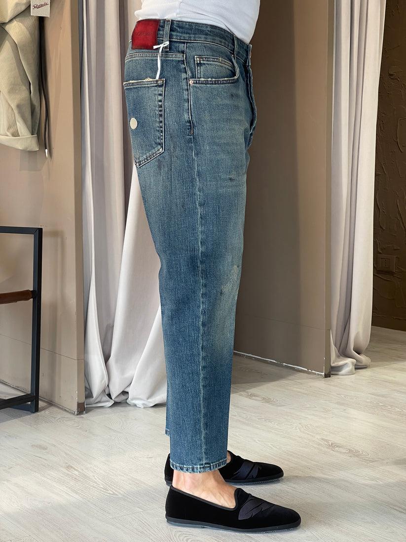 Underground Couture Jeans Don the Fuller Carot Macchie Offerta