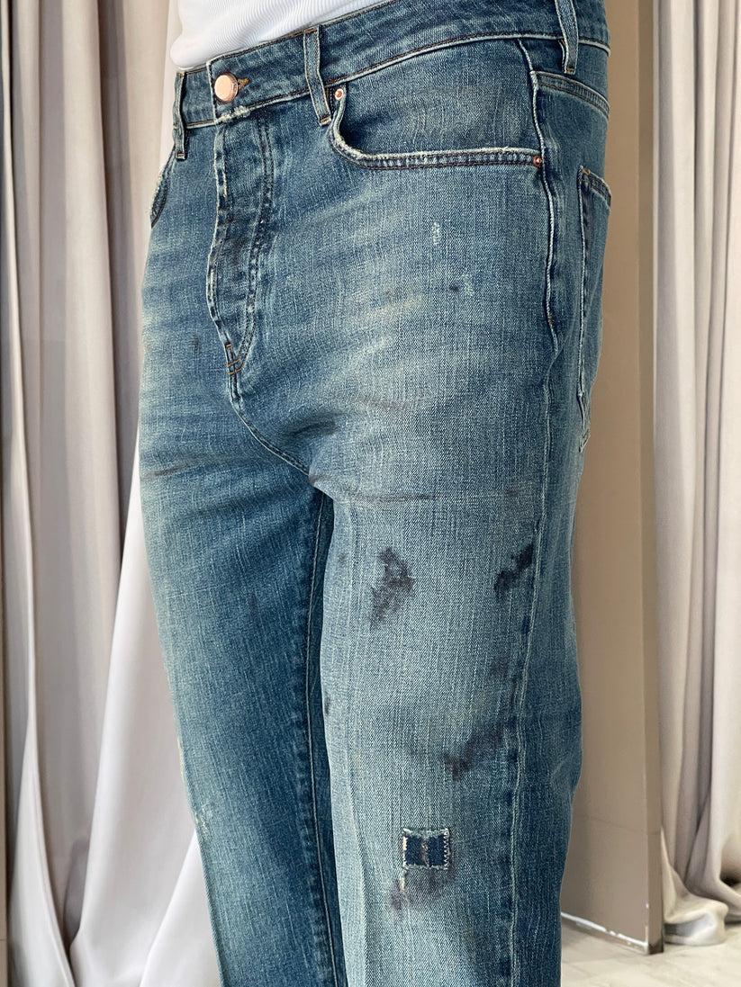 Underground Couture Jeans Don the Fuller Carot Macchie Offerta