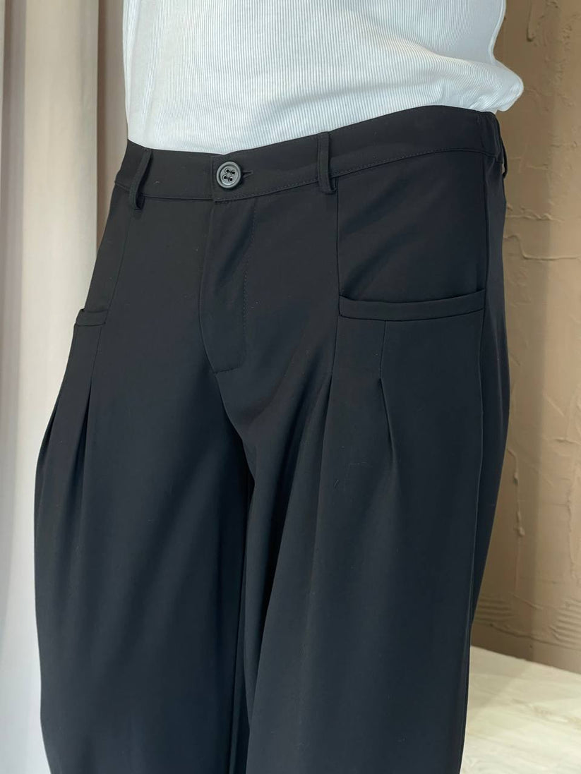 Underground Couture Pantalone VIENNA Nero Vendita Economica