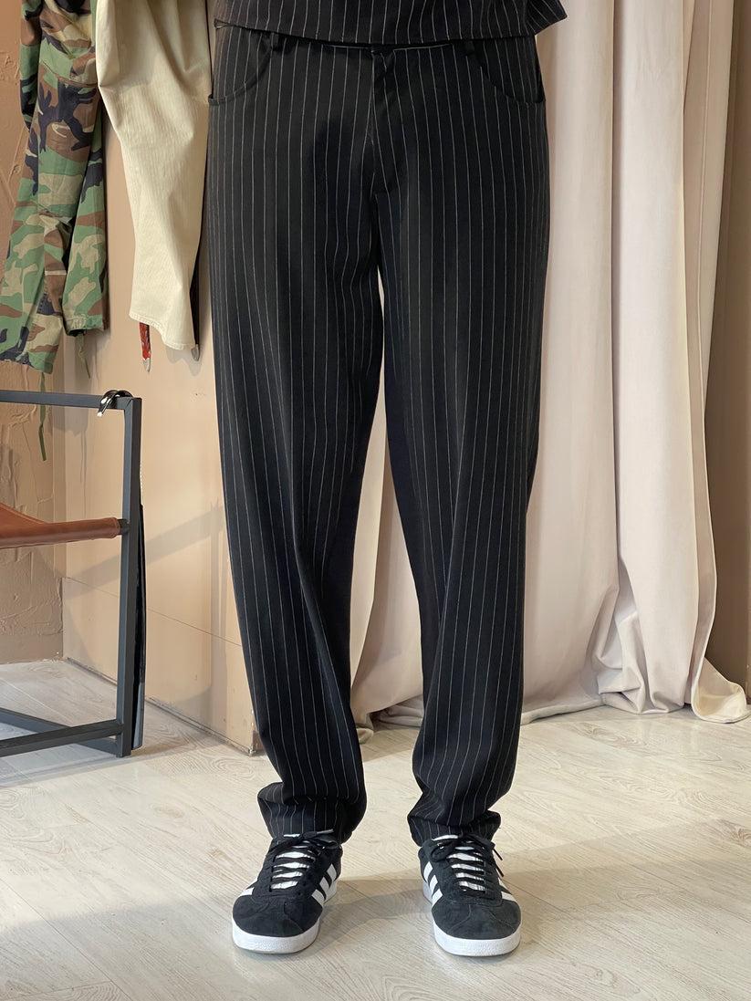 Underground Couture Pantalone Gessato Franky Vendite Flash