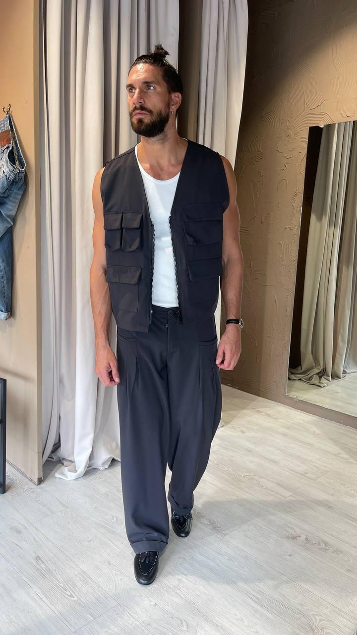 Underground Couture Pantalone VIENNA Grigio Moda