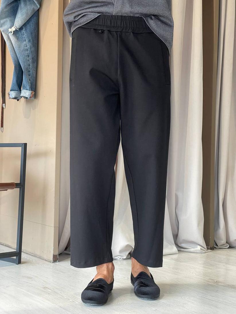 Underground Couture Pantalone USA Nero In Saldo