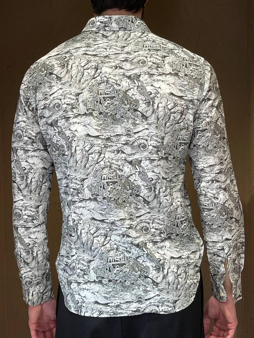 Underground Couture Camicia Fantasia Liberty Qualità