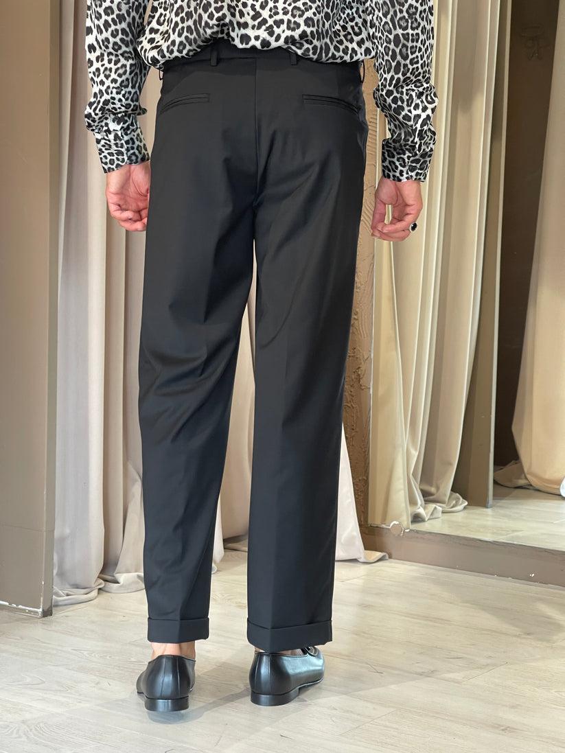 Underground Couture Pantalone D.P Nero Lana Vendita